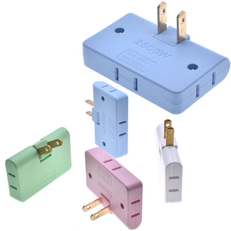 3 in 1 Flat Socket Suitable for Places Without Space