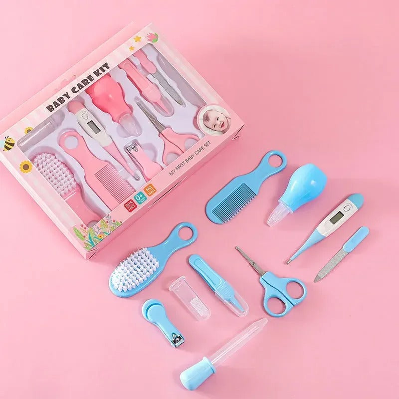 8 Pcs Baby Care Set | Newborn Health & Grooming Kit (Safe & BPA Free)