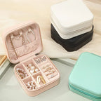 Premium Leather Jewellery Organizer Box – Travel Storage Case for Women