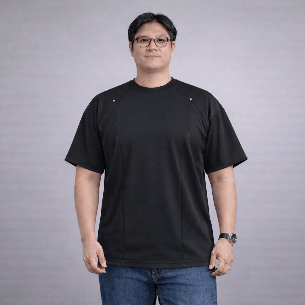 SlimAura Men’s Premium Cotton T-Shirt – Soft, Breathable & Comfortable Fit