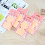 Pack of 3 Makeup Powder Puff 2pcs Set – Soft Sponge for Foundation & Face Powder Application