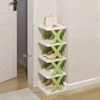 5 Layer X Shape Shoe Rack – Stylish Multi-Tier Space Saving Shoe Organizer