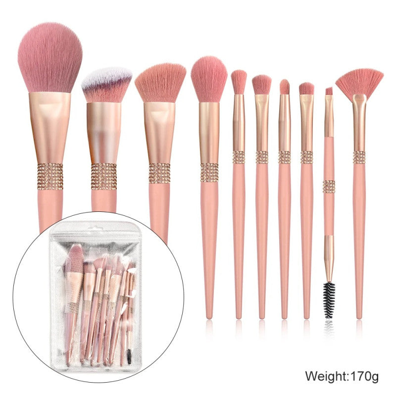 BH Cosmetics 12pcs Makeup Brush Set with Bucket Holder – Super Soft Professional Cosmetic Brushes Kit