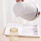 Foldable Electric Kettle – Portable Silicone Travel Kettle | Fast Boiling Mini Water Heater