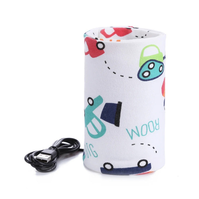 USB Baby Bottle Warmer | Portable Feeder Milk Heater for Travel