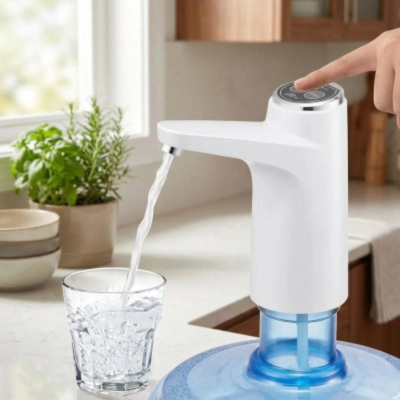 Portable Water Dispenser Pump – USB Rechargeable Automatic Water Bottle Pump