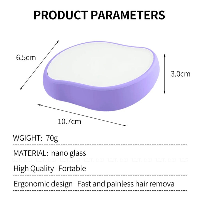 Crystal Hair Remover – Painless Nano Glass Hair Removal Tool for Smooth Skin