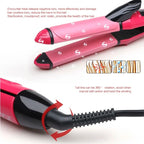 Nova 2 in 1 Hair Straightener & Curler – Professional Styling Iron (Fast Heat, Ceramic Plates)