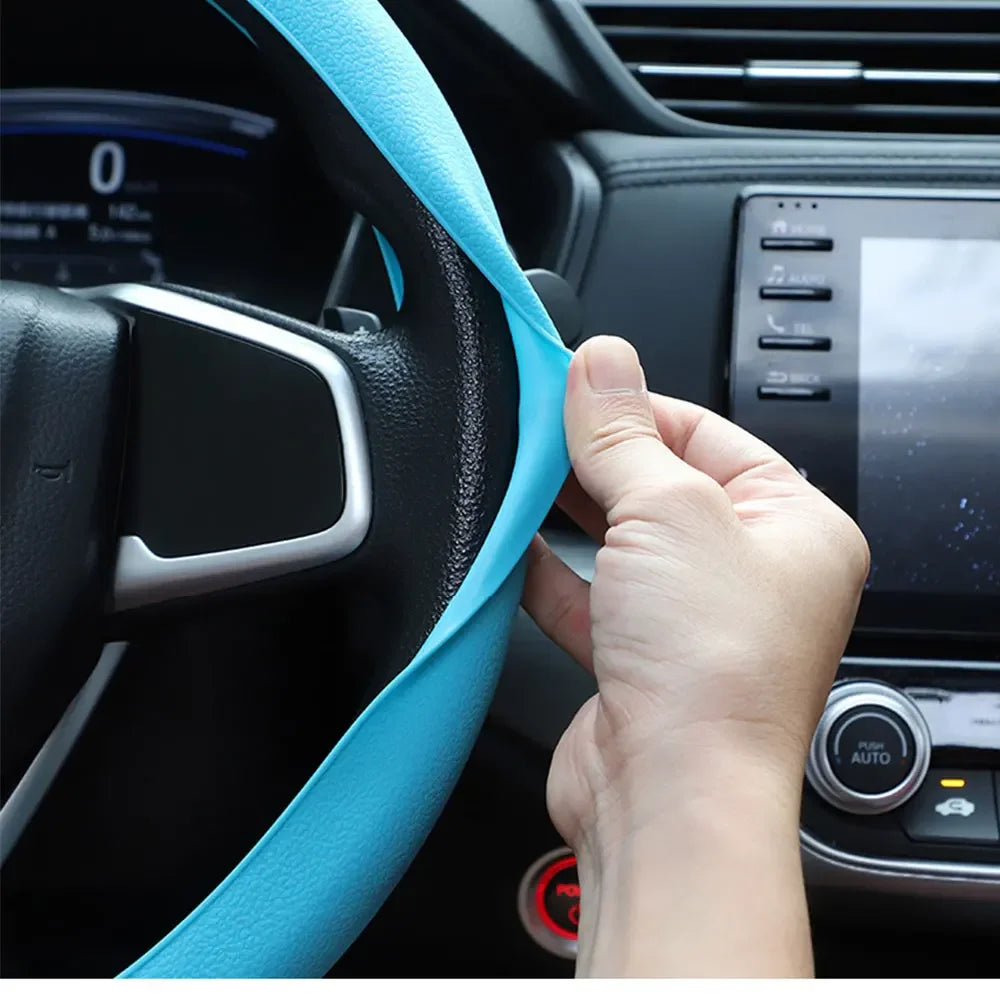 Premium Silicone Steering Wheel Cover