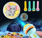 Mini Projector for Kids Flashlight Torch