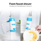 Multi-Functional Faucet Extender – Kitchen Tap Shower with Foam & Spray Modes