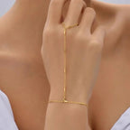 Finger Bracelet Hand Chain for Women – Elegant Hand Harness Jewelry