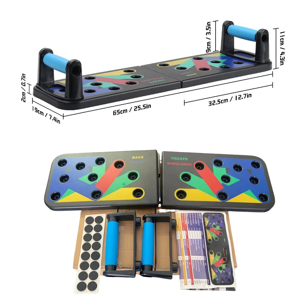 Push Up Board Comprehensive Fitness Pushup Stand