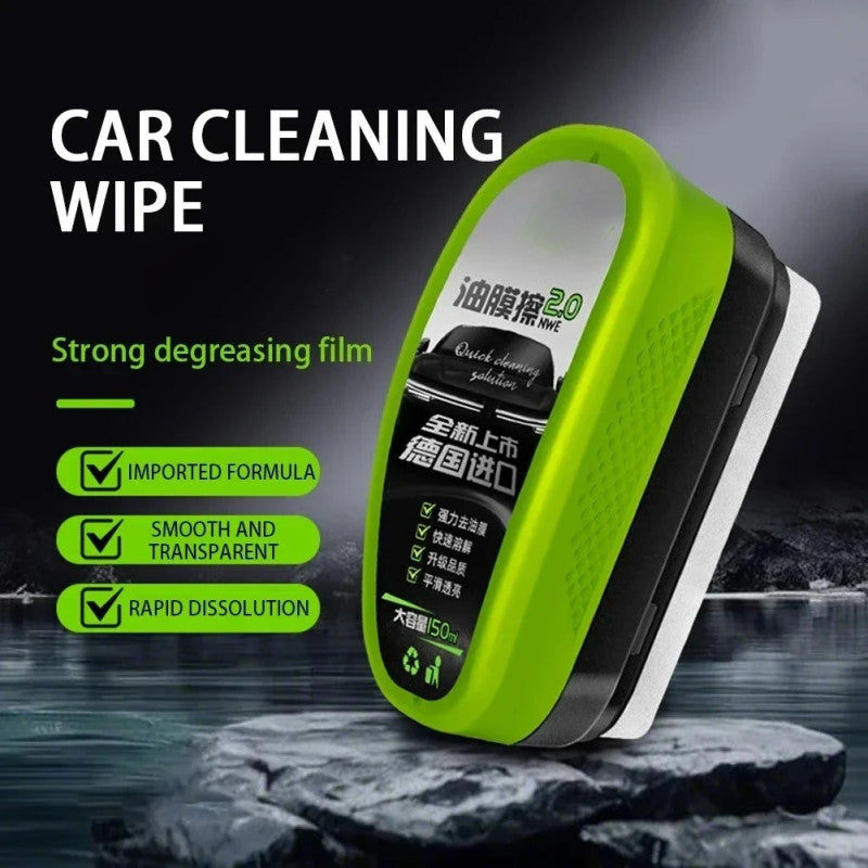 Oil Film Cleaning Brush – Car Glass Degreasing Wipe | Windshield Oil Film Remover Tool