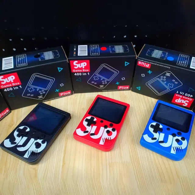 SUP Game Box 400 in 1 – Retro Handheld Gaming Console for Kids