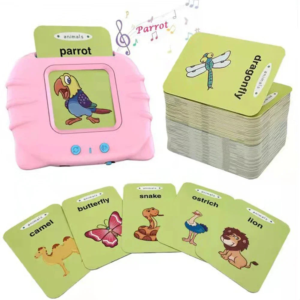Flash Card Learning Game for Kids – Educational Talking Cards Toy
