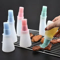 BBQ Oil Brush Bottle – Silicone Basting Brush with Dispenser