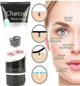Charcoal Face Mask – Deep Cleansing Anti Blackhead & Oil Control Mask