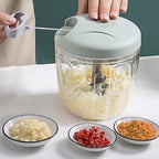 5 Blade Speedy Chopper – Manual Pull Vegetable & Meat Chopper | Multi Blade Food Processor