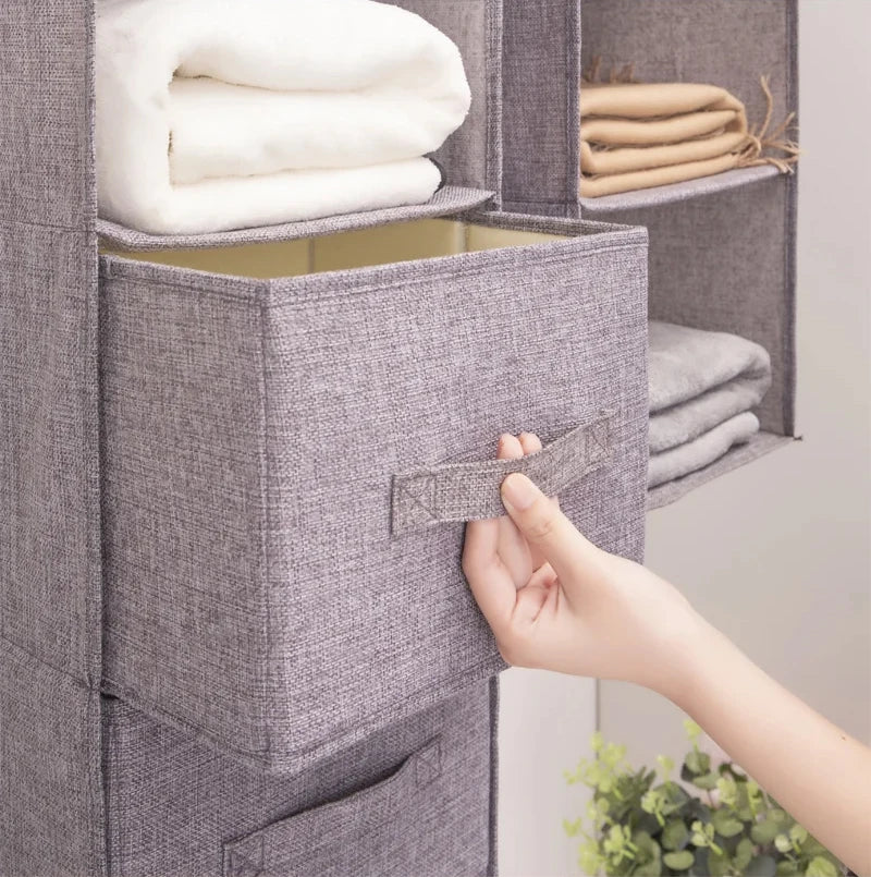 5 Shelf Drawer Hanging Organizer