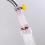 Pack of 2 Flexible Faucet Water Filter – Tap Extension Water Purifier & Splash Proof Nozzle