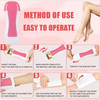 Professional Roll-On Wax Heater – Electric Wax Depilator Machine for Smooth Hair Removal