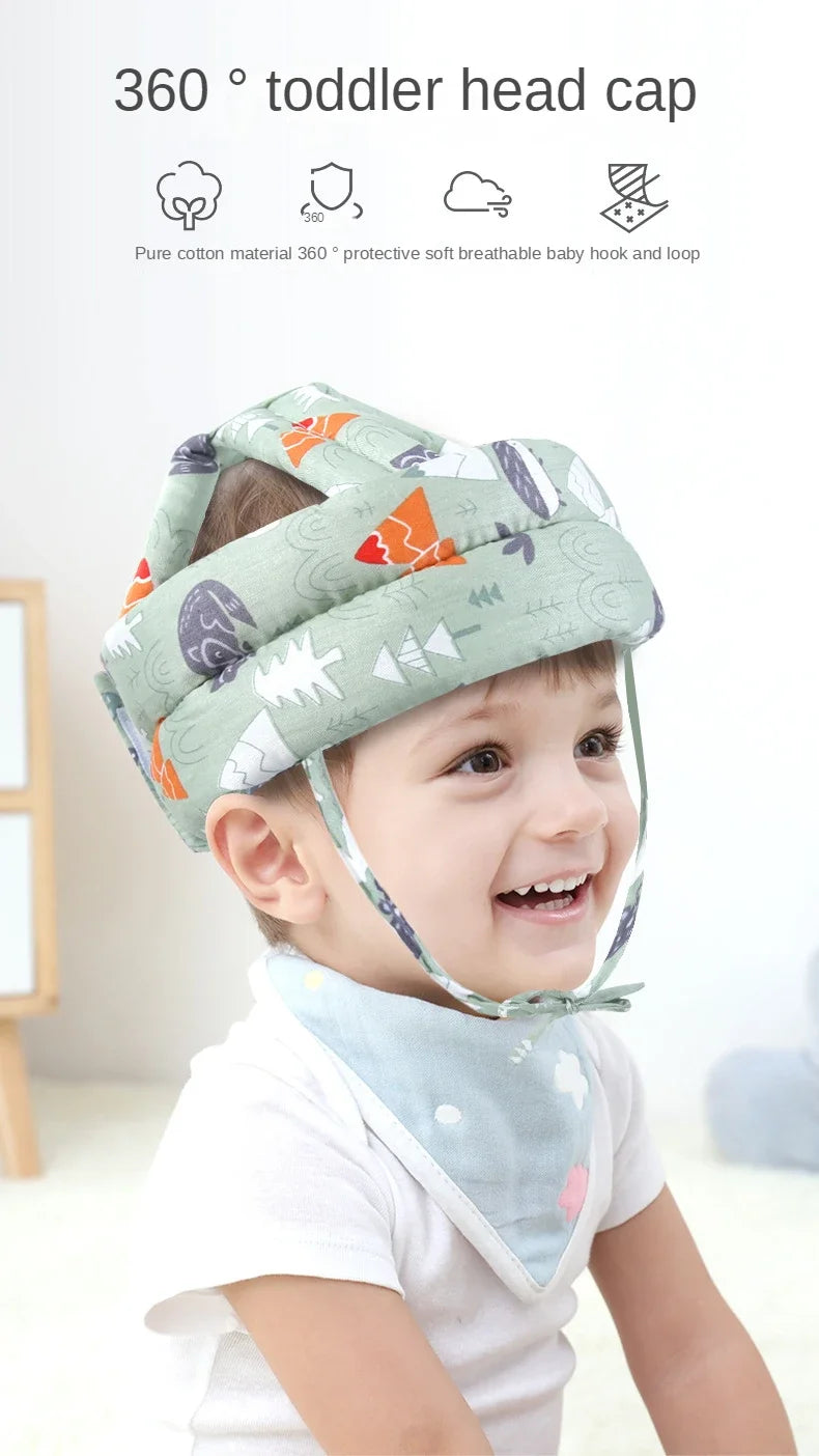 Baby Safety Helmet | Anti-Fall Head Protection Cap for Kids