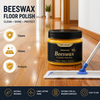 Beewax Furniture Polish with Long Lasting Cleaning and Shine Formula