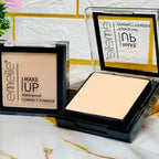 Emelie Makeup Waterproof Compact Powder – Full Matte Coverage Long Lasting Face Powder