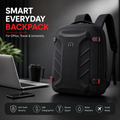 Black Anti-Theft Laptop Backpack with USB Charging Port – Travel & Office Bag