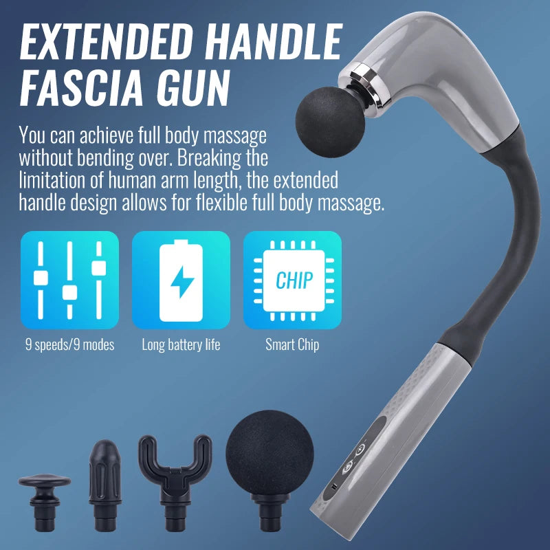 Massage Gun Electric Muscle Massager for Pain Relief – Rechargeable