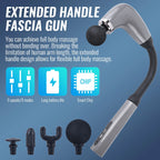 Massage Gun Electric Muscle Massager for Pain Relief – Rechargeable