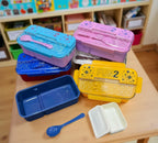 Fun 2 Lunch Box – Kids Leakproof Lunch Box with Spoon & Compartments