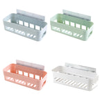 Pack of 2 Wall Mounted Bathroom Shelf – No Drill Storage Rack for Shampoo & Accessories