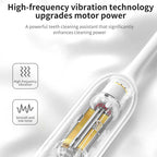 Sonic Electric Toothbrush – Rechargeable Waterproof Oral Care Brush with Extra Heads