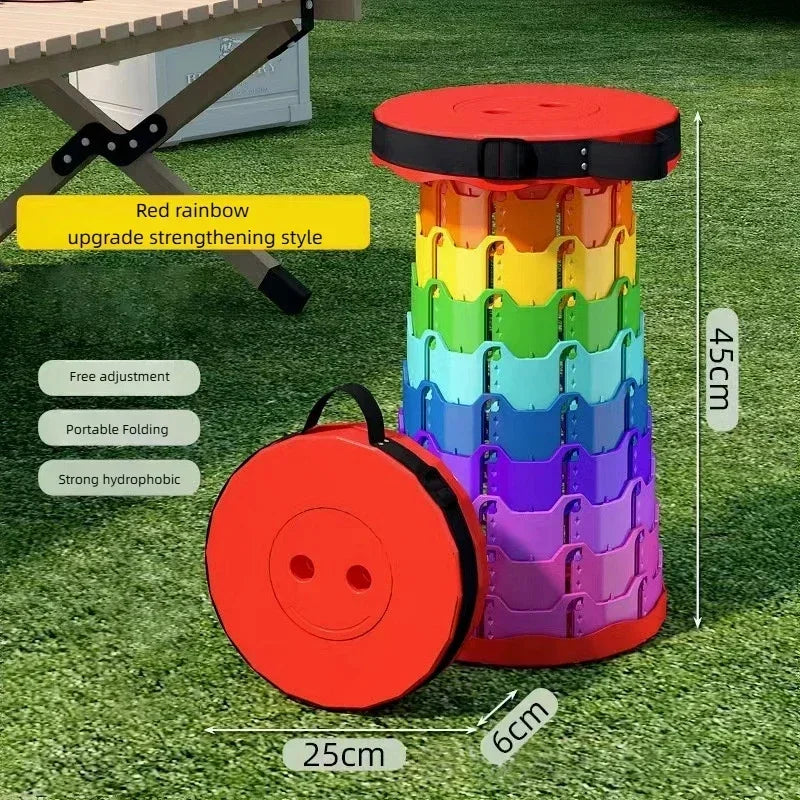 Outdoor Folding Extension Stool