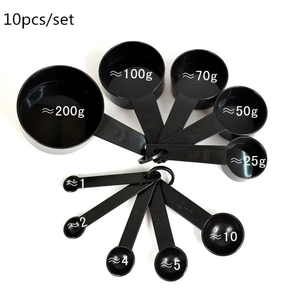 Measuring Cups & Spoons Set – Kitchen Baking & Cooking Measurement Tools