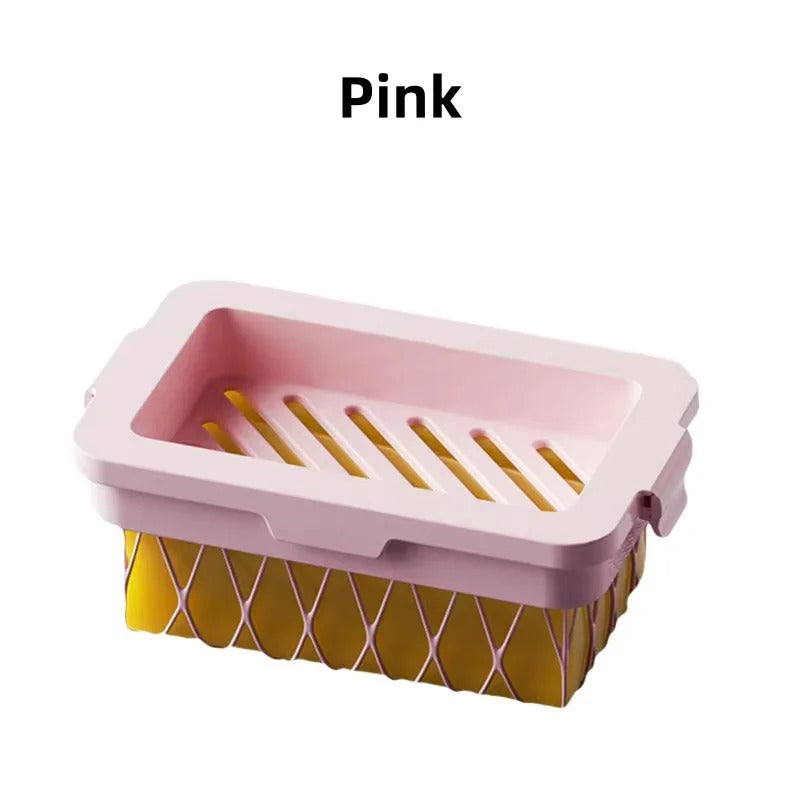 Pack of 2 Non-Slip Base Soap Holder Quick Draining Double Layer