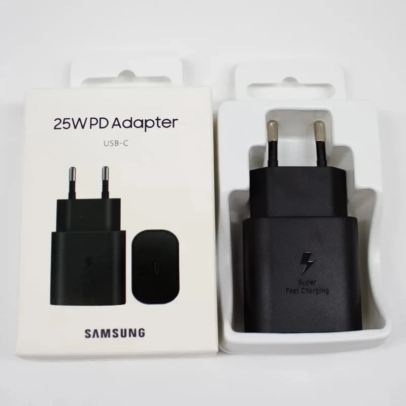 Samsung 25W Fast Charger Adapter – USB-C Super Fast Charging (PD Type-C)