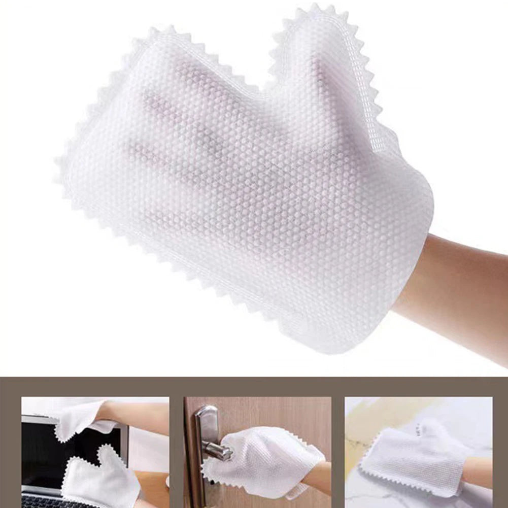 Dust Remover Gloves (10pcs) – Disposable Cleaning Gloves for Kitchen & Home