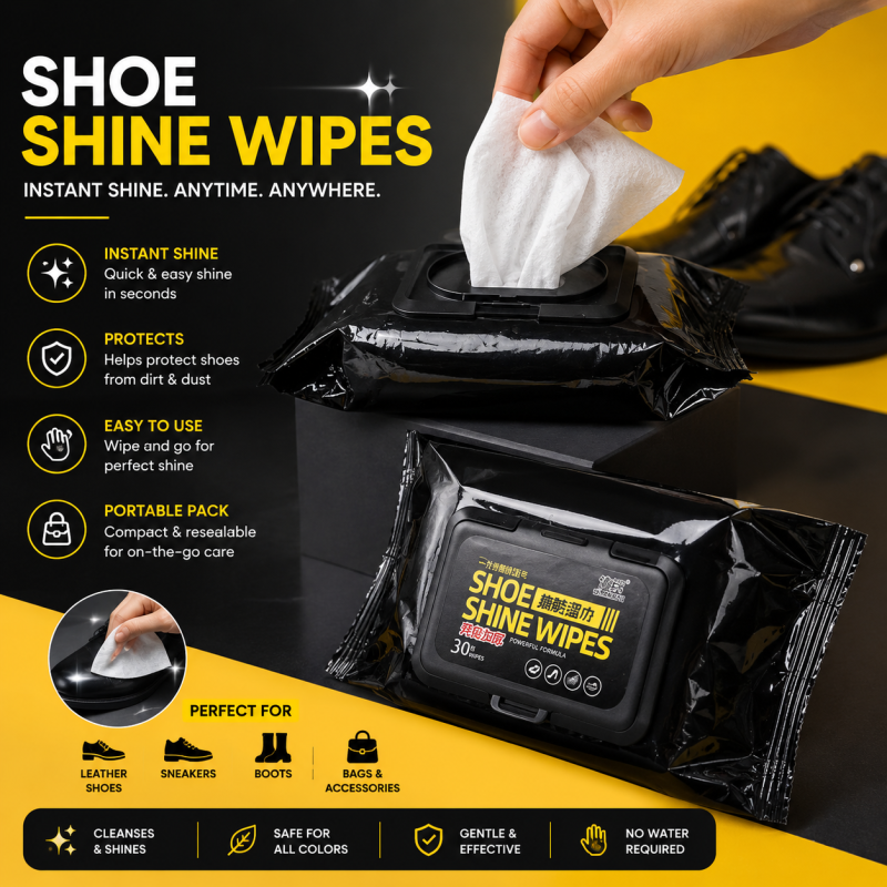 Portable Shoes Cleaning Wipes