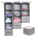 5 Layer Hanging Almari Organizer – Foldable Closet Storage Bag
