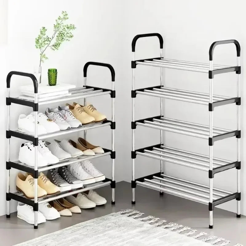 6 Layer Steel Shoe Rack – Heavy Duty Multi-Tier Shoe Organizer