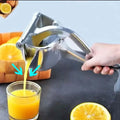 Stainless Steel Fruit Press Juicer – Heavy Duty Manual Citrus Squeezer | Lemon, Orange & Mosambi Juice Extractor