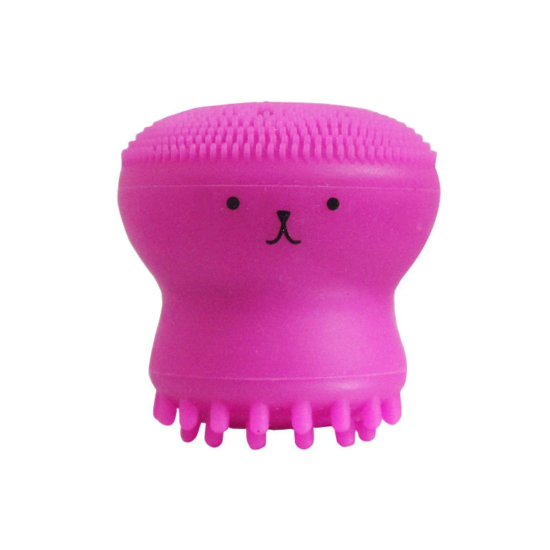 Octopus Facial Cleansing Brush – Silicone Face Scrubber & Deep Pore Massager