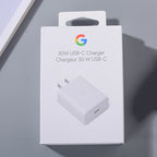 Google 30W USB-C Fast Charger – Original PD 3.0 Type-C Power Adapter