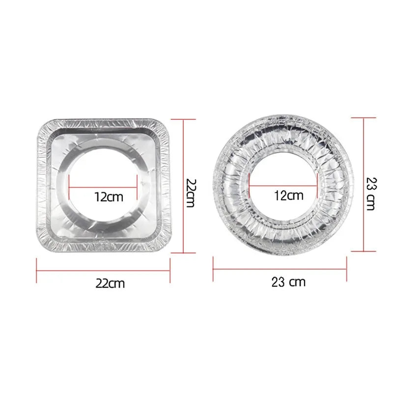 Disposable Gas Stove Covers (10pcs) – Oil-Proof Burner Protectors