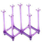 Glass Drying Stand – Plastic Cup Holder Rack | Kitchen Glass Organizer & Drain Stand