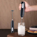 Rechargeable Coffee Beater – Electric Milk Frother | Double Loop
