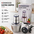 Kenwood Electric Kitchen Chopper KE-304 – 6 Blade Stainless Steel Food Processor